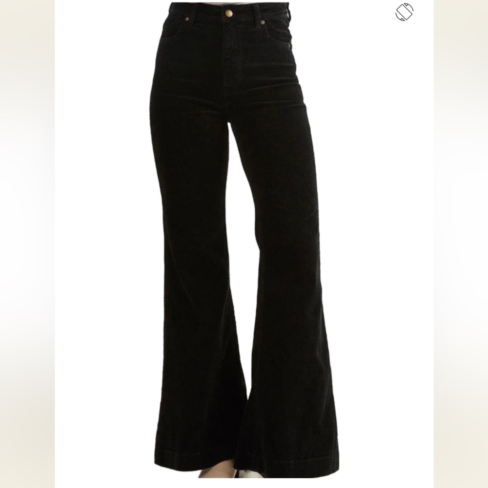 Rollas east cost flare pants jeans black